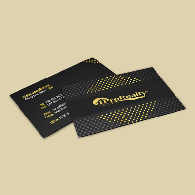 Silk Laminated Foil Cards