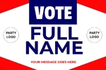 Election Lawn Sign 8